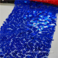 China 2023 New Fashion Sequin poly Tulle Mesh Fabric african sequins lace fabrics purple sequin fabric for girl dress Supplier